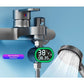 Hydropower generation, shower head universal water thermometer, baby bath, children's bathing, household visual LED digital display screen Yieryi