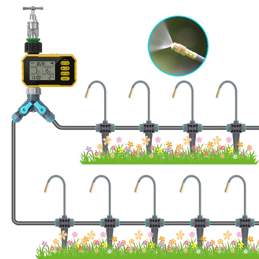 Drip Irrigation System for Efficient Watering – Perfect for Gardens, Orchards, Greenhouses, and More!