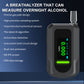 Light Portable Professional Digital Alcohol Breath Tester Breathalyzers Yieryi