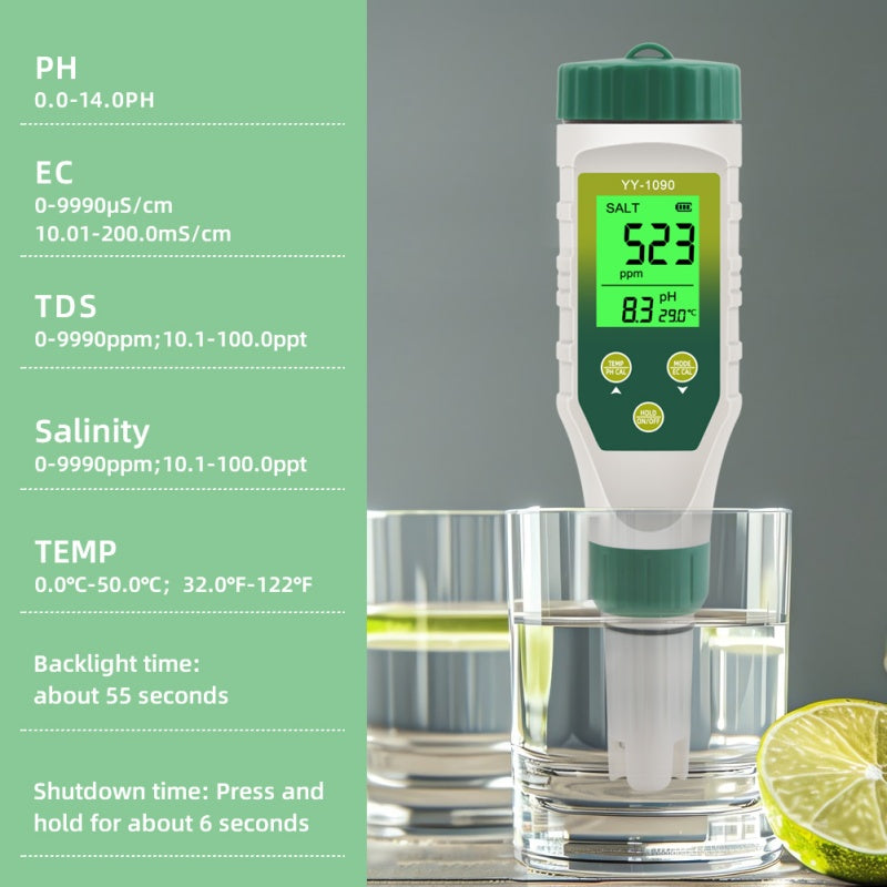 Yieryi Multi-Functional Soil Tester – The Ultimate Solution for Soil and Water Quality Monitoring