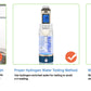 water quality monitoring 4 in 1 PH ORP H2 Temperature Meter ORP-1000 mV to+1000 mV Yieryi