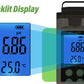 water quality monitoring 4 in 1 PH ORP H2 Temperature Meter ORP-1000 mV to+1000 mV Yieryi
