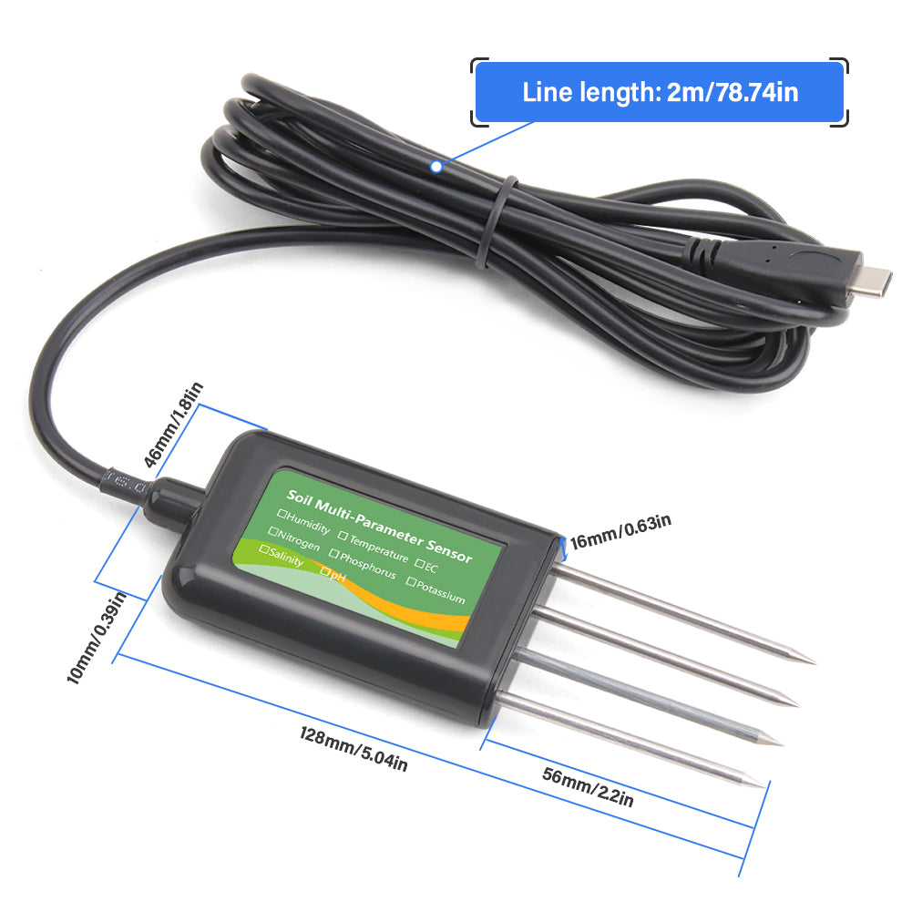 8-in-1 Soil Nutrient & Environment Tester Yieryi