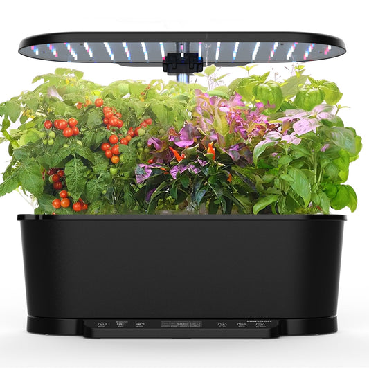 Smart Indoor Hydroponics Growing System – 15 Pods, WiFi & LED Control Yieryi