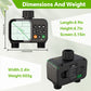 Digital Water Timer for Garden Hose, Automatic Irrigation Timer with Auto & Manual Watering Mode Yieryi