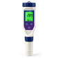 YY1090A 5in1 PH Salinity Temperature TDS EC Backlight PH Simultaneous Display Function Green Screen Rechargeable Version Yieryi