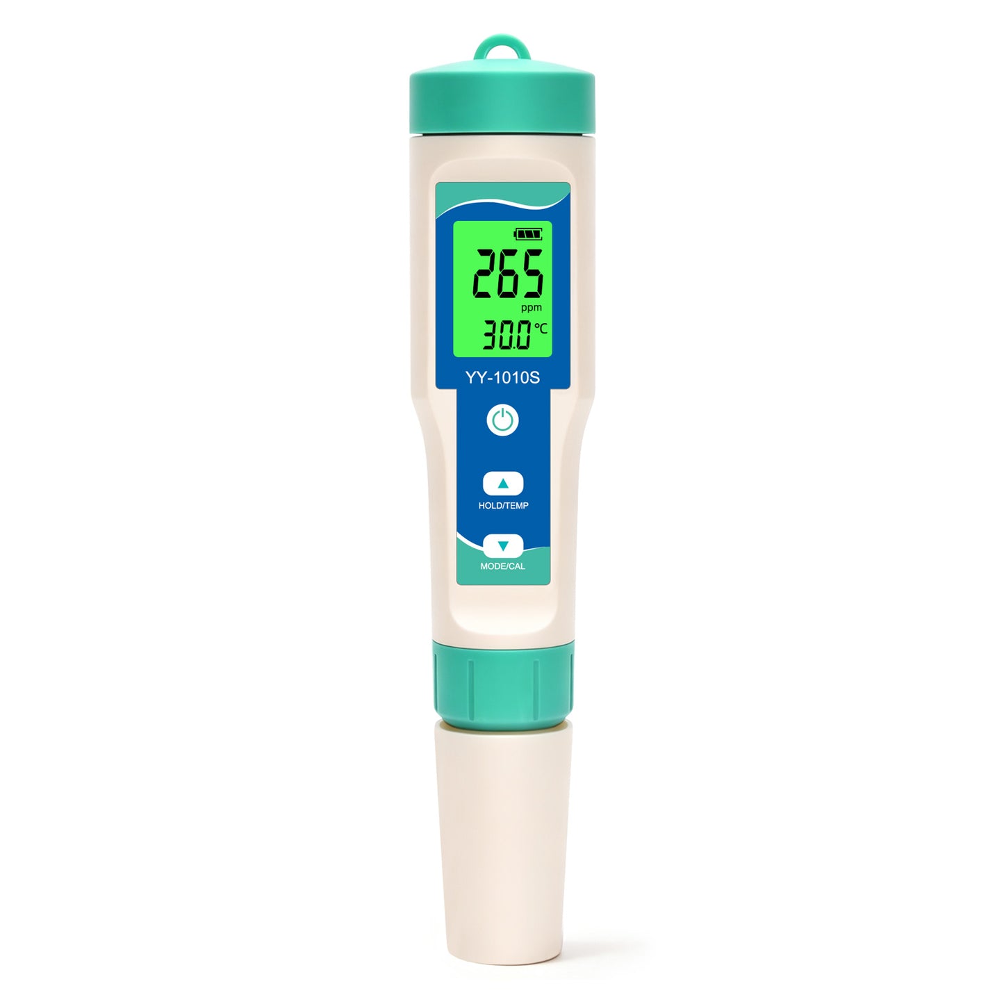 YY-1010S 10-in-1 Water Quality Test Pen | PH, TDS, EC, Salinity, ORP, H2, S.G, Temperature, Chlorine, Resistivity Yieryi
