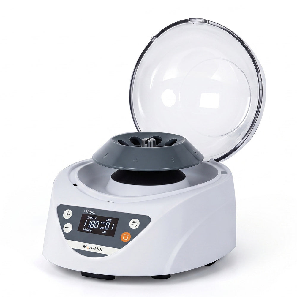 Mini Centrifuge, Laboratory Variable‑Speed Micro Centrifuge, Serum Separator for Veterinary & Pet Medical Use Yieryi