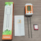 YIERYI 6-in-1 Soil Tester with NPK, pH, Temp & Humidity Soil Meter for Gardening & Farming