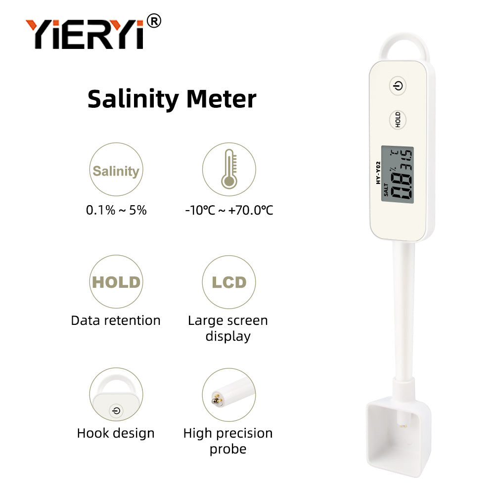 Yieryi Salinity Meter – Your Essential Tool for Accurate Salt Measurement